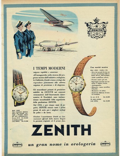 Zenith orologio 1955 - zenith,