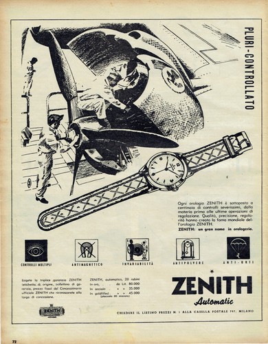 Zenith chrono orologio 1953 - zenith,