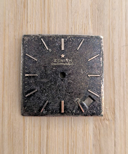 Vintage zenith respirator dial - zenith,