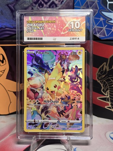 2023 crown zenith pikachu - crown,