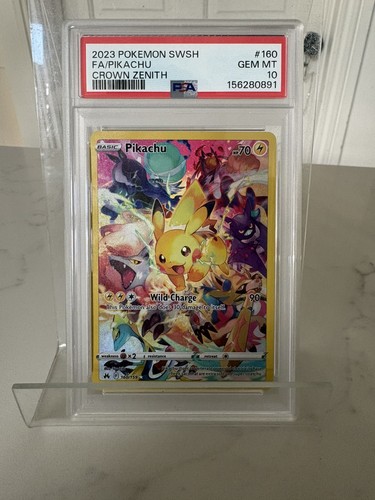 Crown zenith pikachu holo - pikachu,