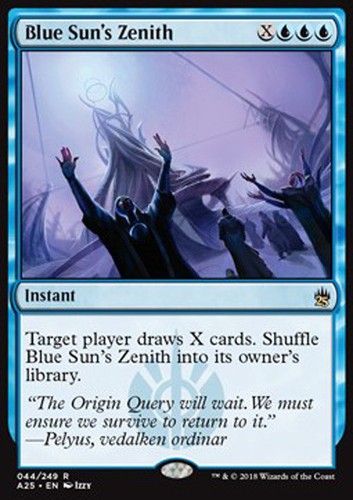 Mtg blue sun zenith - mtg,
